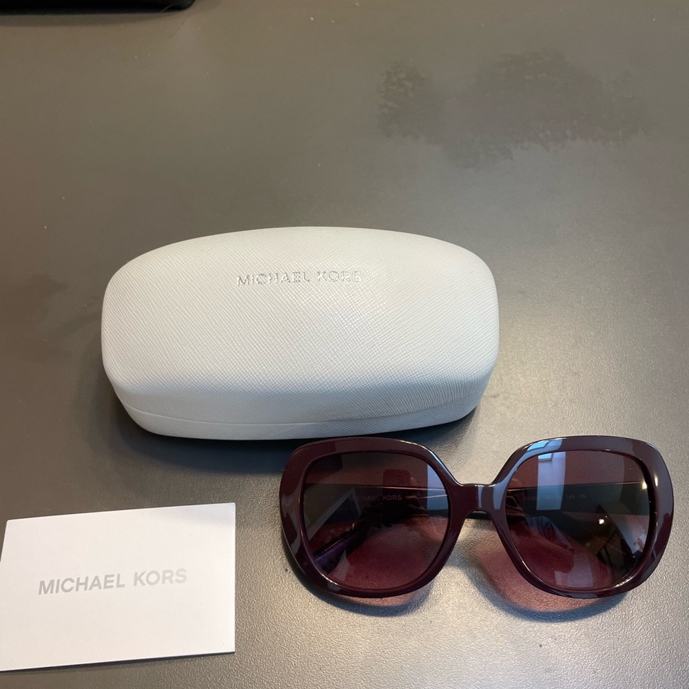 Michael Kors Red Sunglasses Stylish Accessories